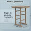 Tables de patio Hdpe peu encombrantes au design moderne pour recevoir