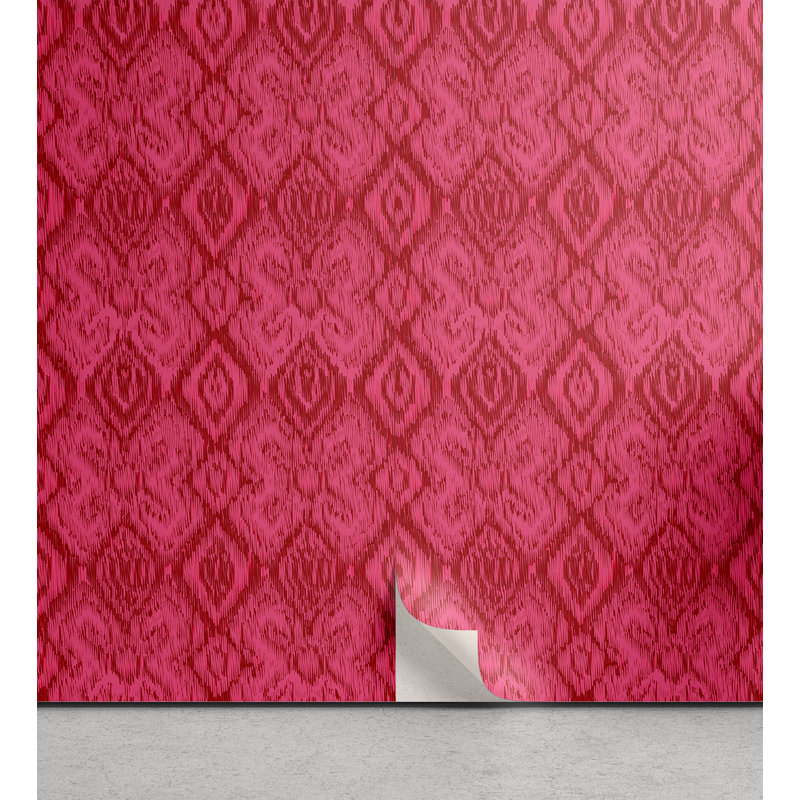 Rouleau de papier peint adhésif Ava-Louisa, L 13 po x L 36 po