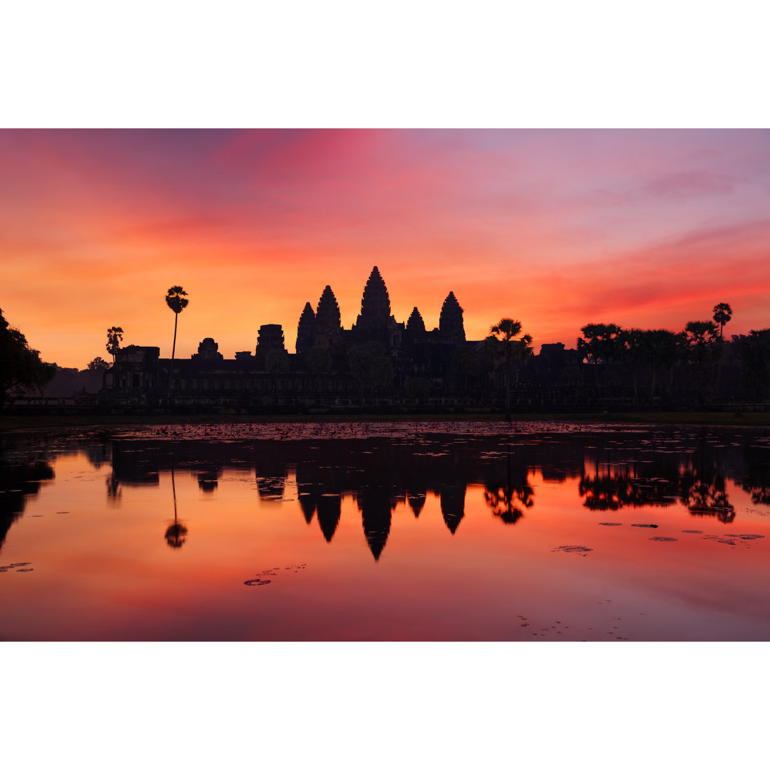 Angkor Wat In Cambodia by Beboy_ltd - Wrapped Canvas Print