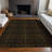 Premium Machine Washable Prisco Brown Rug-1096625692