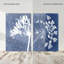 Cyan Flowers Set Set by Oliver Gal-188978689-188978703