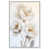 White Floater Framed