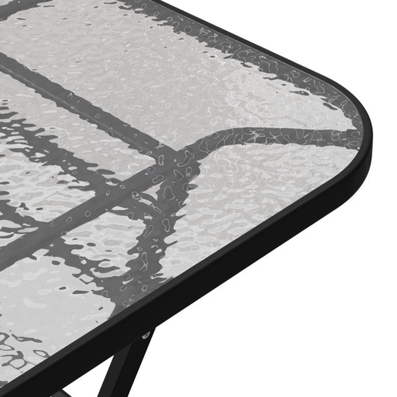 72Cm L Outdoor Dining Table, Transparent
