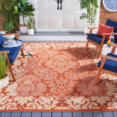 Tapis en terre cuite / naturel Davonia