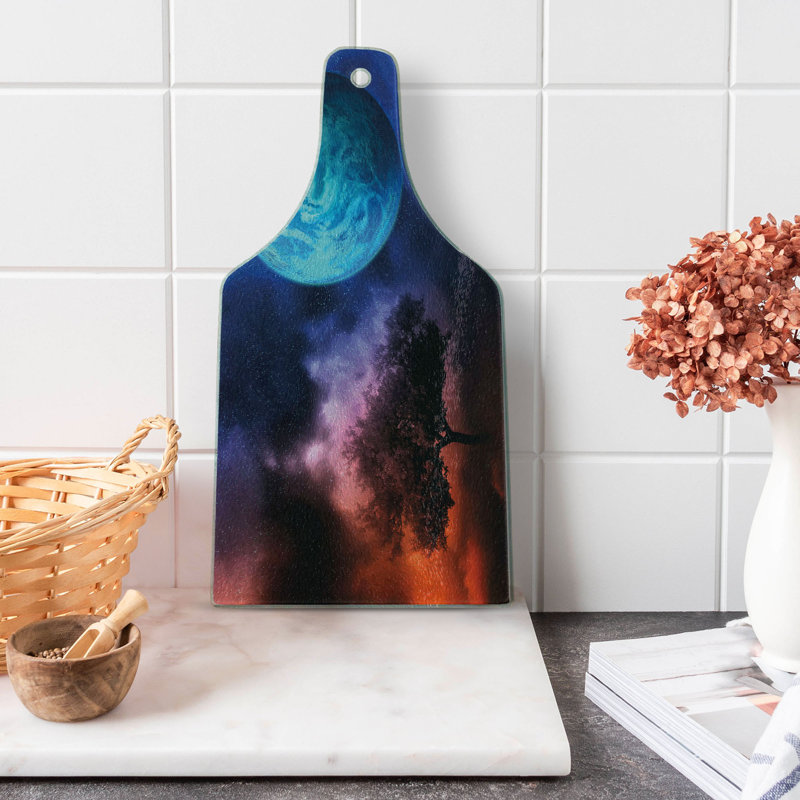 Planche à découper en verre trempé Ambesonne