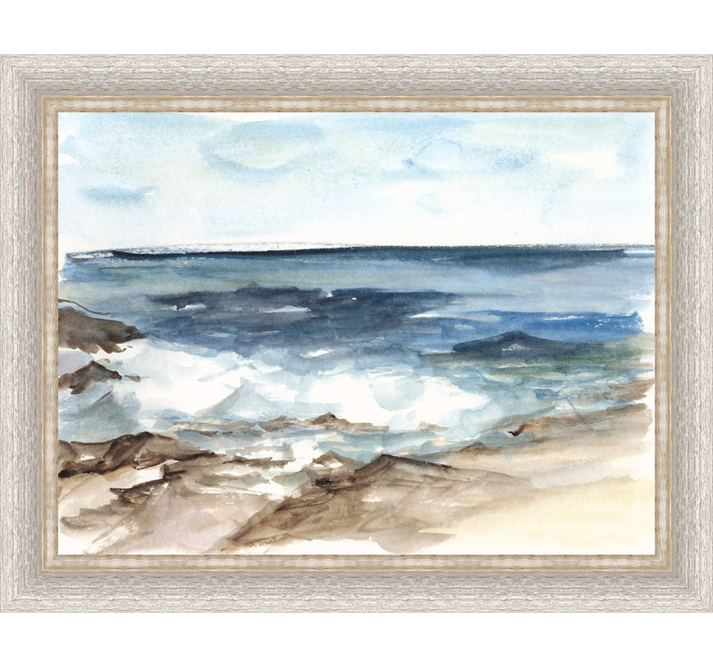 « aquarelle v », reproduction d’art encadrée