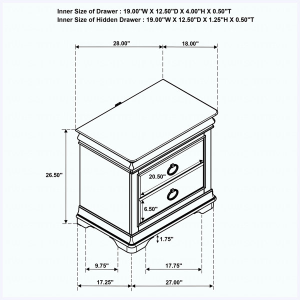 Dimensions du produit