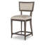 Camden Upholstered Stool with Solid Wood Frame-2104760820-2104760822