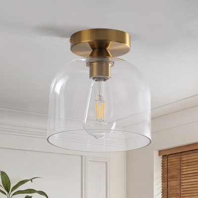 Plafonnier semi-encastré 1 lumière 60W