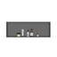 L 36 po x H 12 po Rectangle rectangulaire sans carrelage encastré Niche de douche encastré 304 en acier inoxydable pour salle de bain / cuisine / salon / rangement-122106764
