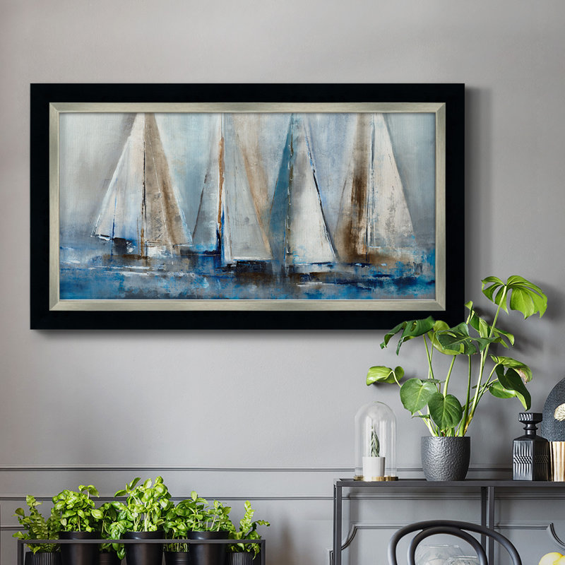 «Quiet Wind II», reproduction d'un seul cadre photo sur toile, H 29 po x l 53 po x P 2,5 po