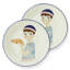 Pizani Handpainted Emma Plate