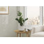 20 po de hauteur plante artificielle Zz en pot de ciment gris, plante décorative d'intérieur avec effet de verdure
