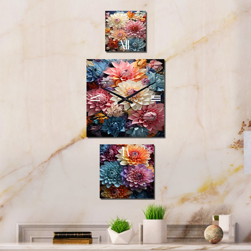 Sonica Metal Wall Clock