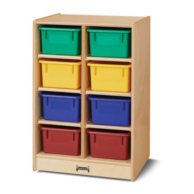 Jonti-Craft® 8 Compartment Cubby with Wheels