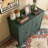 Sideboard Cabinet with Carved Roman Column Legs