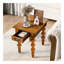 Ensemble de 3 tables basses en bois massif avec tiroir, table basse rétro et 2 tables de bout pour le salon, le bureau et un appartement (naturel)-1877201610
