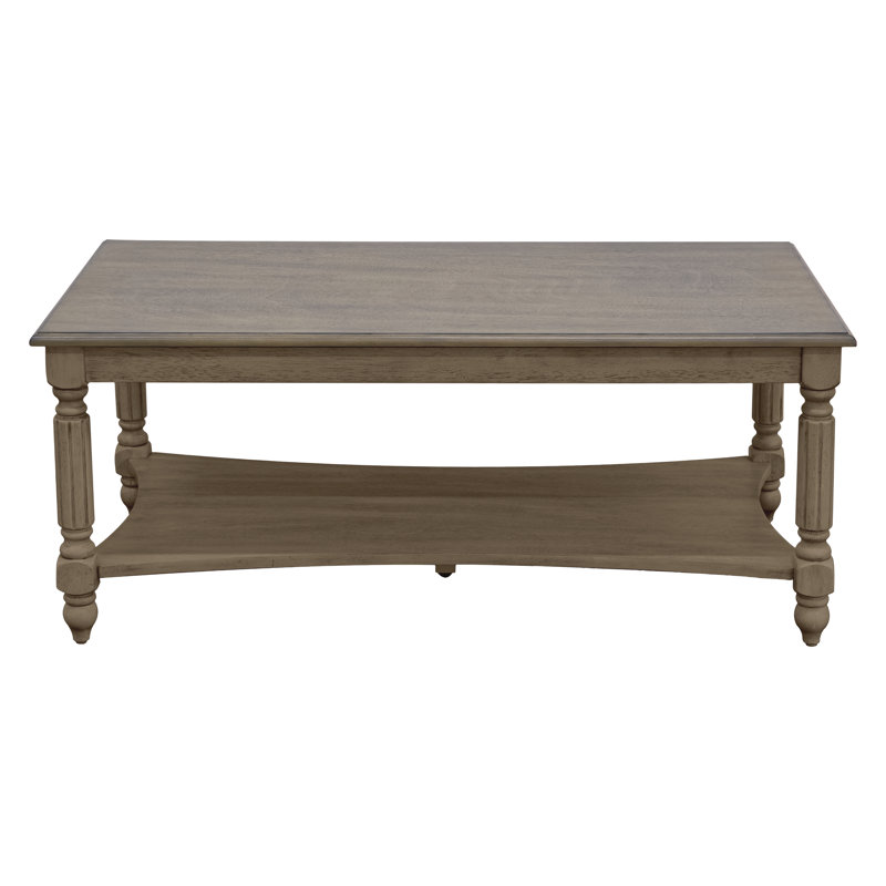 Branham Solid Wood Rectangular Coffee Table