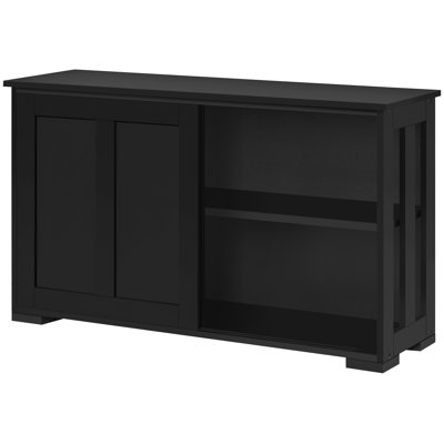 107cm Multifunctional Sideboard with Concealed Storage
