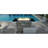 60000 Open Weave Propane Gas Fire Pit Table, 43", Grey Color, With Removable - Rust Lid And Glass Wind Guard For Patio Deck Garden 43" Rectangular , Blue Stones, Tempered Guard, 20Lbs Storage Outdoor-656619633