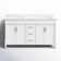 Burdick 60'' Double Bathroom Vanity with Engineered Marble Top