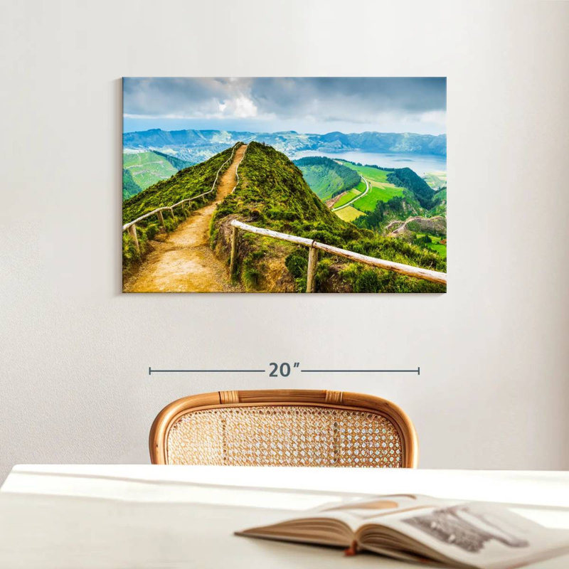 Alvord Azores Mountain Path, 16" H x 24" W