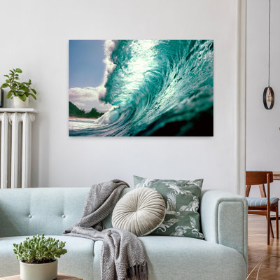 Waves Splashing In The Sea Abstract Contemporary Architecture Art