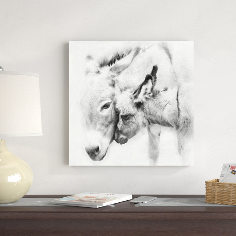 " Donkey Portrait III " by PHBurchett, 20" H x 20" W
