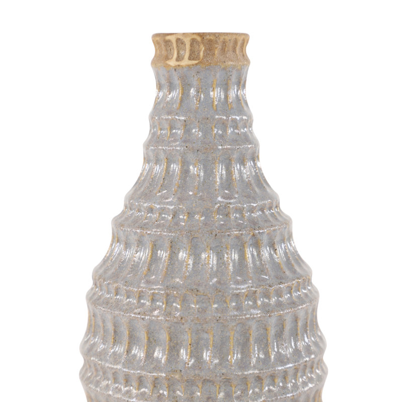 Handmade Ceramic Table Vase, 17" H x 5" W x 5" D