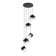 Kaim 5 - Light Ice Cube Cluster Pyrite Multi  Pendant Lamp Stairway Dining Room