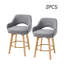 Swivel Upholstered Bar Stool