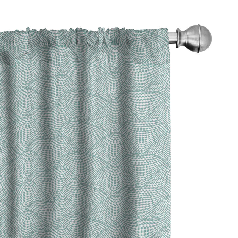 Panneau coulissant semi-diaphane avec passe-tringle, 28 po x 63 po