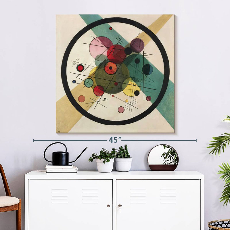 Circles In A Circle, 33" H x 33" W