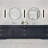 Eljan Linear Outdoor LED Wall Light with Back Plate-929783037