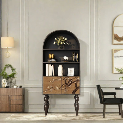 Simple Retro American Style Bookcase