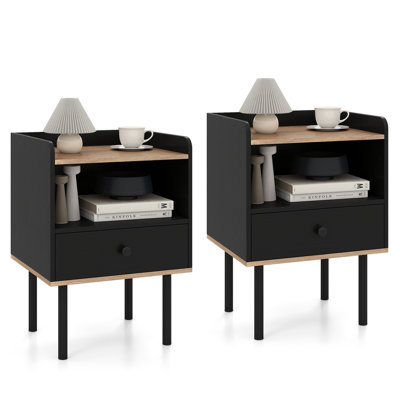 41cm W Particle Board Bedside Table