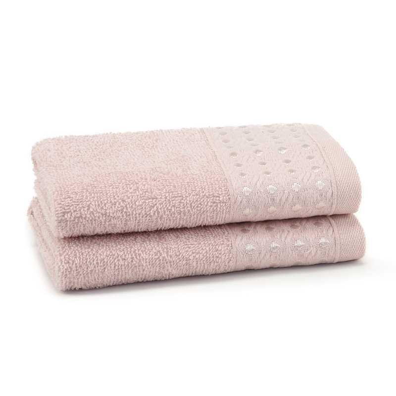 Petek Turkish Cotton Washcloths, Blush