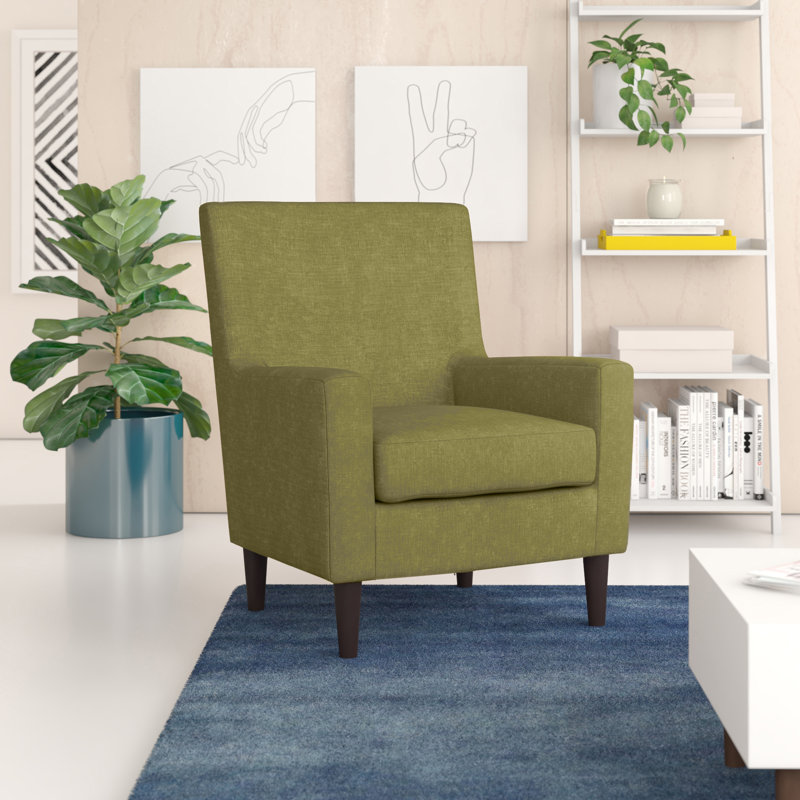 Donham Upholstered Accent Chair, Depalma Kiwi