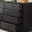 140 cm W Chest of 6 Drawers-250784236