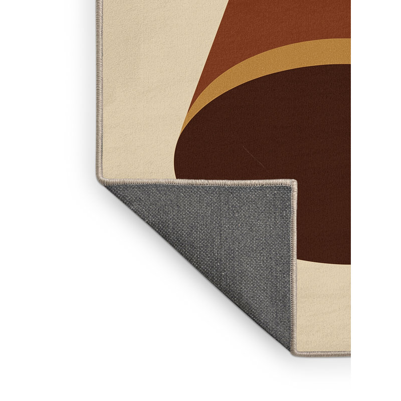 Tapis beige moelleux doux et moelleux à bière, 3 x 5