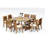 Giva Outdoor - Piece Teak Dining Set-1691776597
