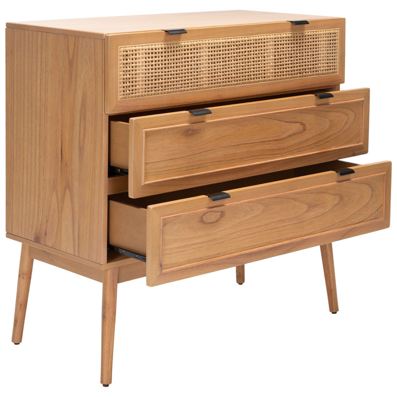 Keanu 36'' W 3 - Drawer Dresser, Brown