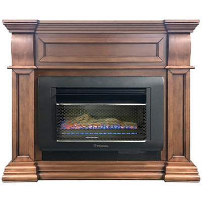 44'' W Ventless Fireplace