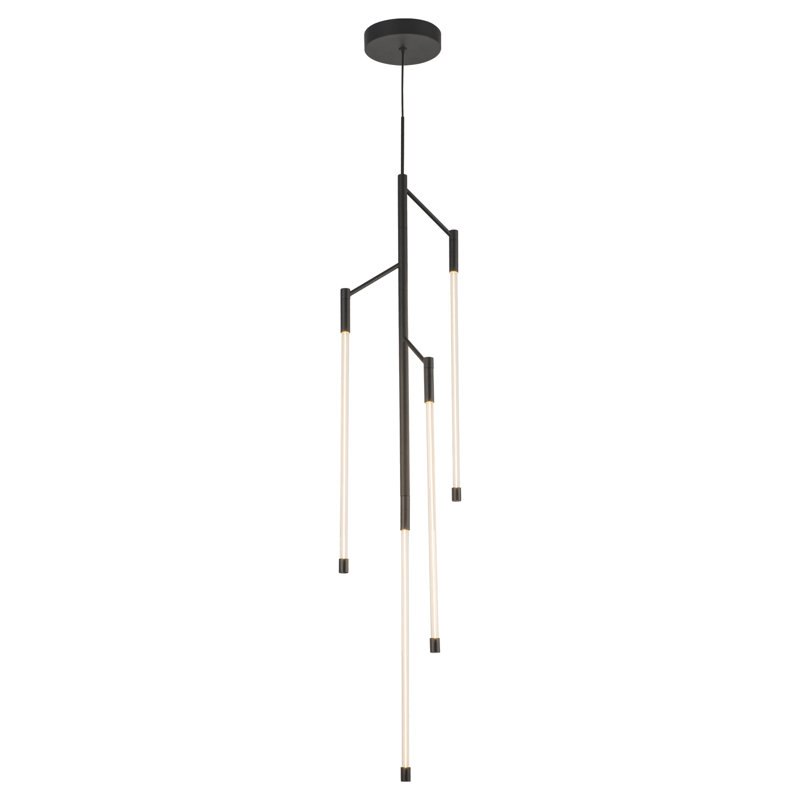 Motif 4 - Light LED Pendant, 45.75" H x 8.75" W x 10.25" D