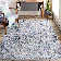 NAAR PAYAS Collection Blue/Grey /Geometric Non-Shedding Living Room Bedroom Dining Home Office Stylish and Stain Resistant Area Rug
