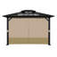 Rideaux de pavillon 4 panneaux de remplacement Aoodor-121327736-121327729
