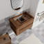 Meuble-lavabo mural 30 po, tiroir à fermeture en douceur (seulement meuble-lavabo, sans lavabo)