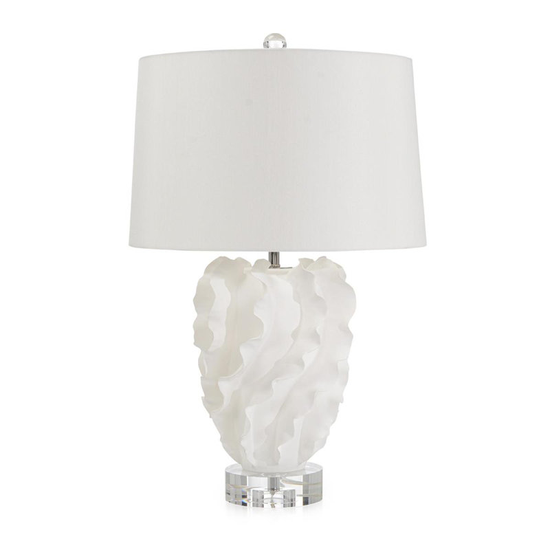 Lampe de table Balza, blanc