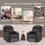 Upholstered Home Theater Recliner Sofa Seat-114360031