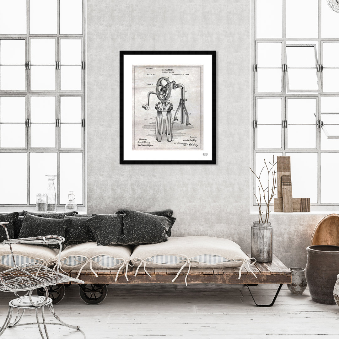 " Culinary Beater 1888 " Painting Print August Grove®